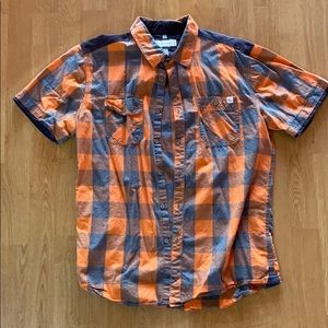 Short sleeve button up shirt
